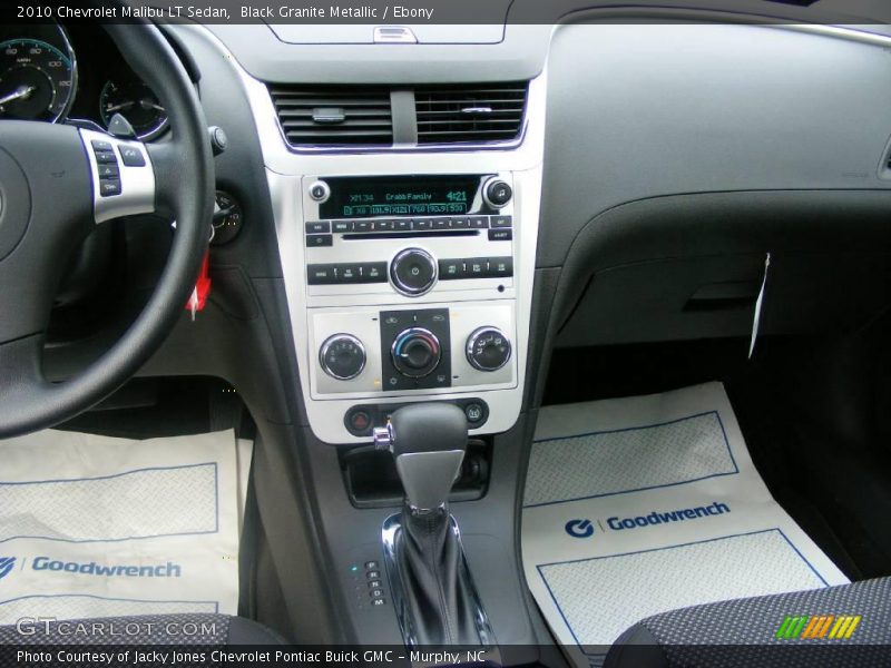 Black Granite Metallic / Ebony 2010 Chevrolet Malibu LT Sedan
