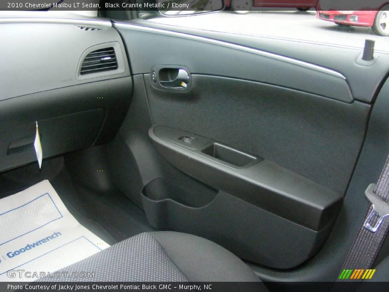 Black Granite Metallic / Ebony 2010 Chevrolet Malibu LT Sedan