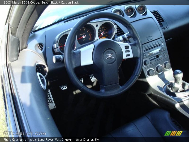 Super Black / Carbon Black 2003 Nissan 350Z Coupe