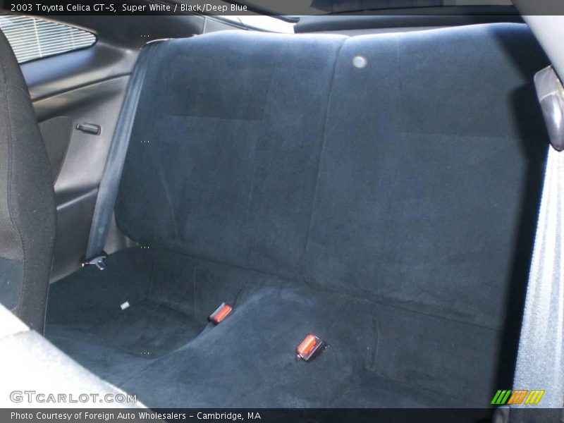 Super White / Black/Deep Blue 2003 Toyota Celica GT-S