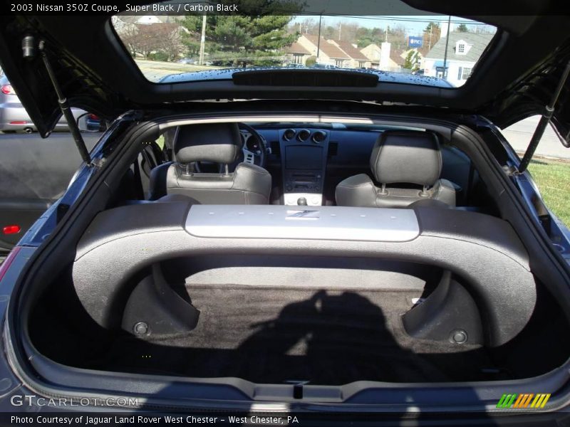 Super Black / Carbon Black 2003 Nissan 350Z Coupe
