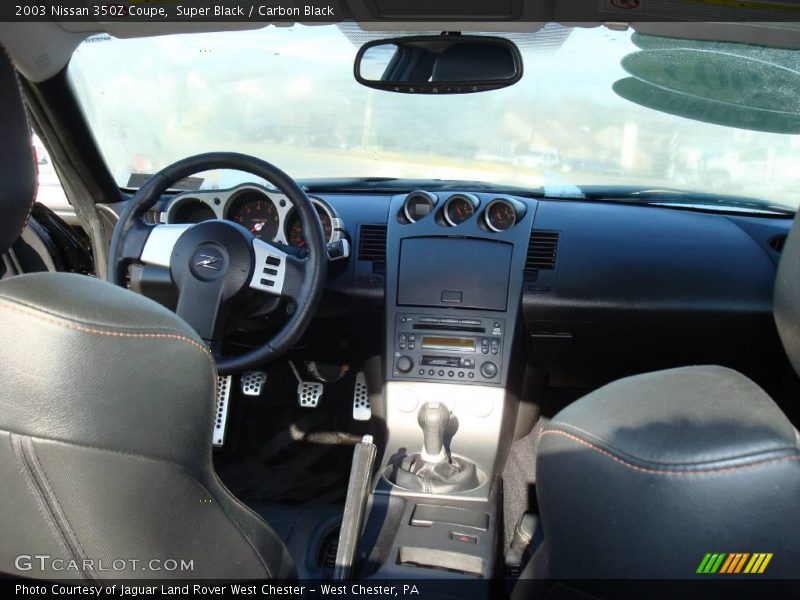 Super Black / Carbon Black 2003 Nissan 350Z Coupe
