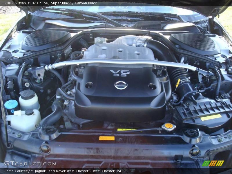 Super Black / Carbon Black 2003 Nissan 350Z Coupe