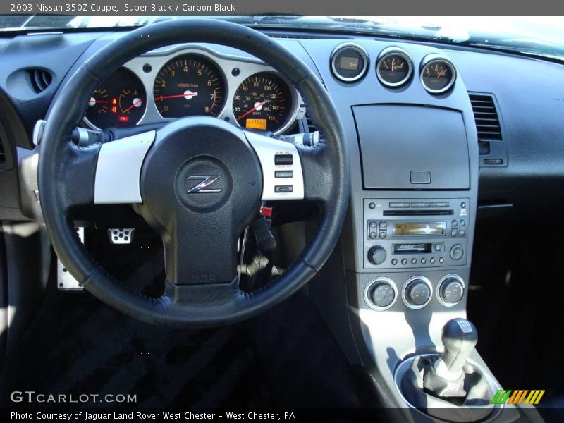 Super Black / Carbon Black 2003 Nissan 350Z Coupe