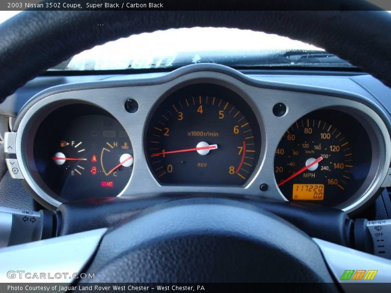 Super Black / Carbon Black 2003 Nissan 350Z Coupe