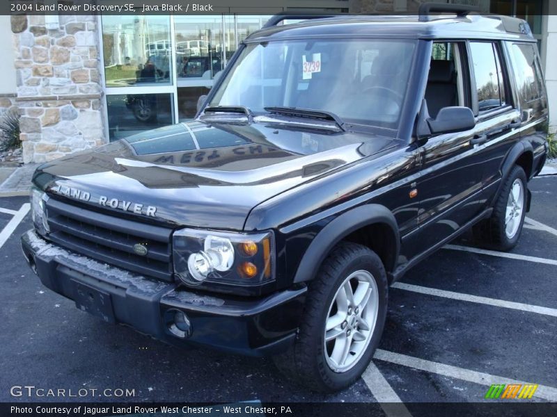 Java Black / Black 2004 Land Rover Discovery SE