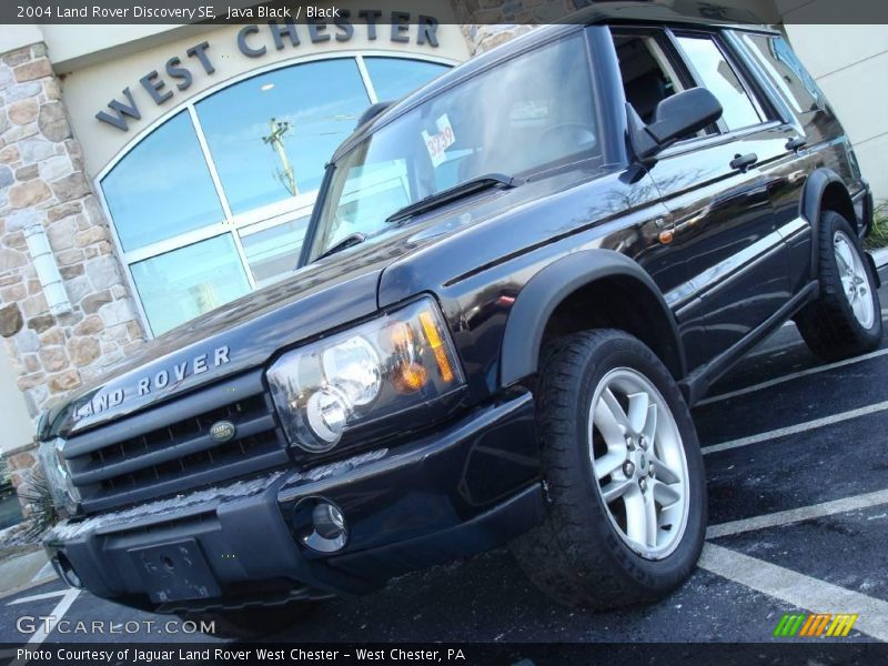 Java Black / Black 2004 Land Rover Discovery SE