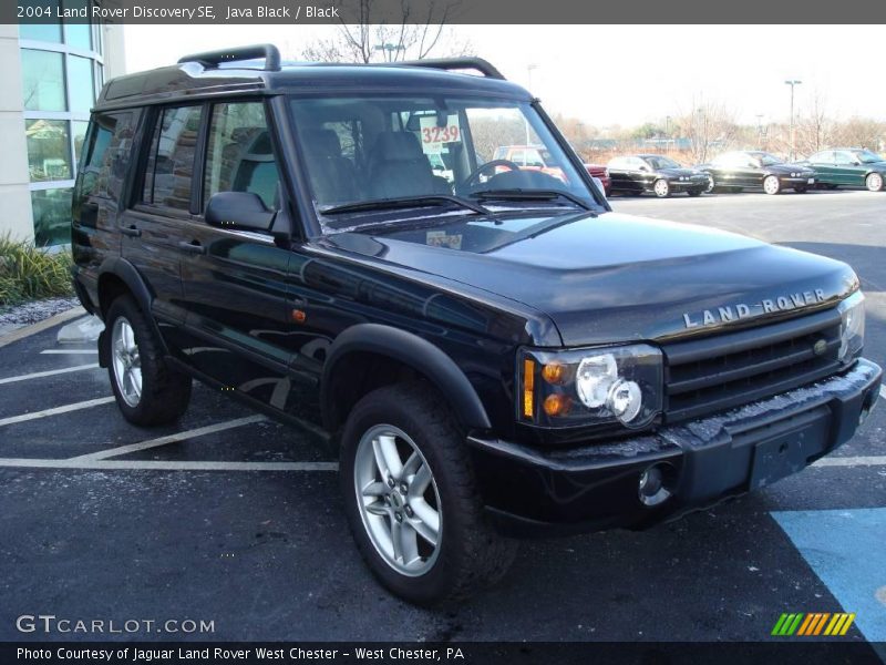 Java Black / Black 2004 Land Rover Discovery SE