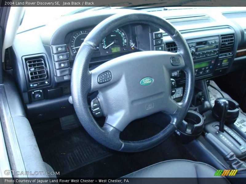 Java Black / Black 2004 Land Rover Discovery SE