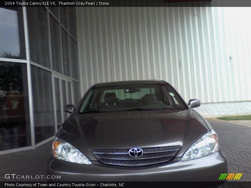 Phantom Gray Pearl / Stone 2004 Toyota Camry XLE V6
