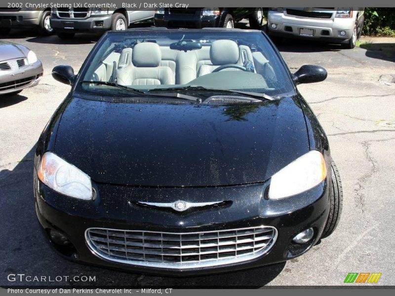 Black / Dark Slate Gray 2002 Chrysler Sebring LXi Convertible