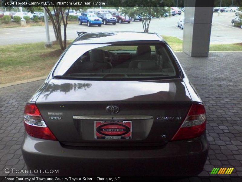 Phantom Gray Pearl / Stone 2004 Toyota Camry XLE V6