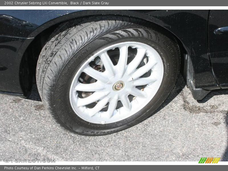 Black / Dark Slate Gray 2002 Chrysler Sebring LXi Convertible