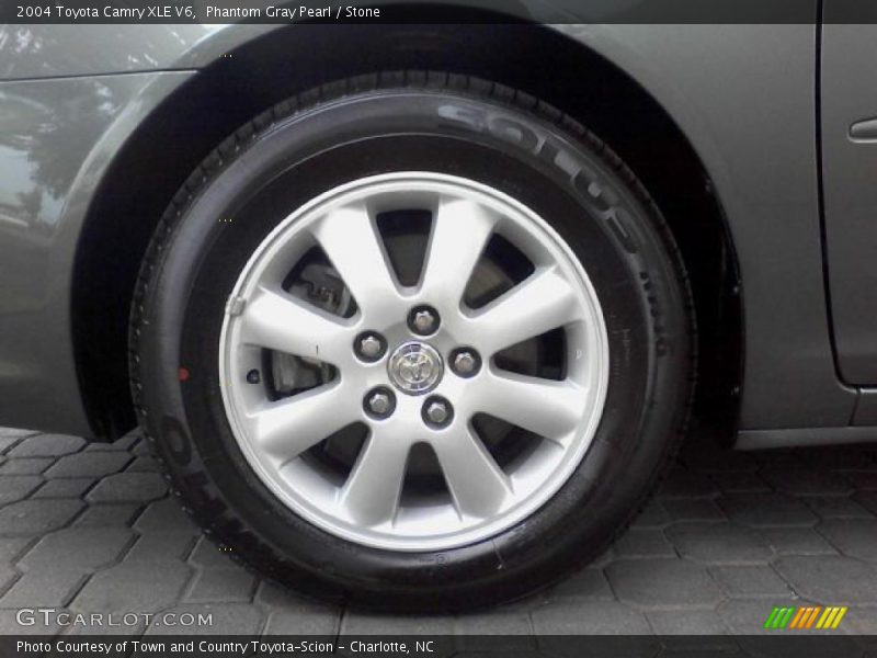 Phantom Gray Pearl / Stone 2004 Toyota Camry XLE V6