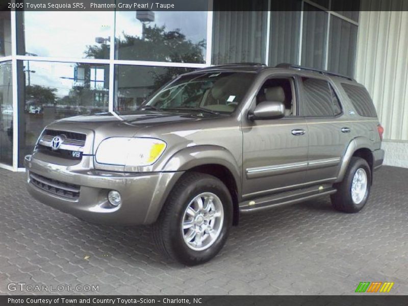 Phantom Gray Pearl / Taupe 2005 Toyota Sequoia SR5