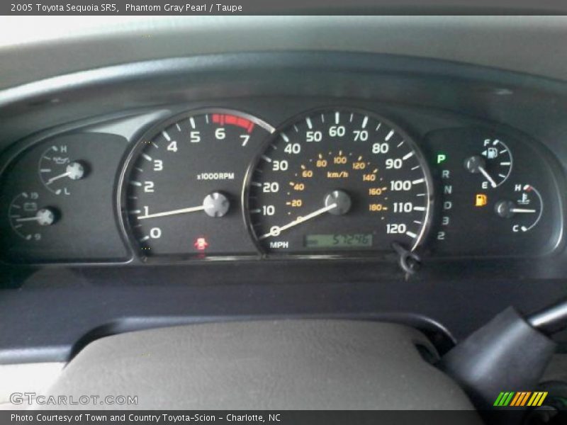 Phantom Gray Pearl / Taupe 2005 Toyota Sequoia SR5