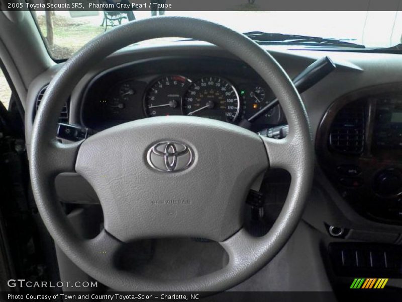 Phantom Gray Pearl / Taupe 2005 Toyota Sequoia SR5