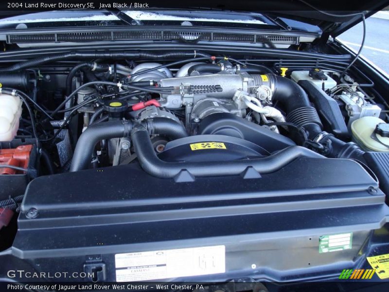 Java Black / Black 2004 Land Rover Discovery SE