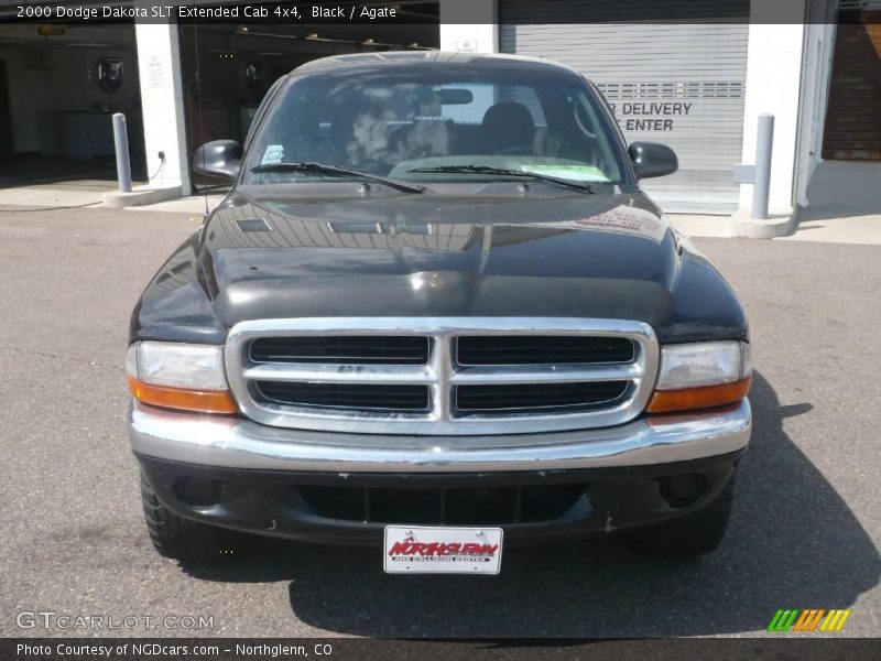 Black / Agate 2000 Dodge Dakota SLT Extended Cab 4x4