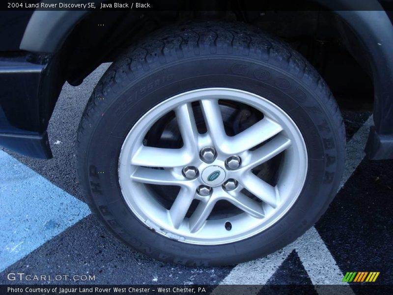 Java Black / Black 2004 Land Rover Discovery SE