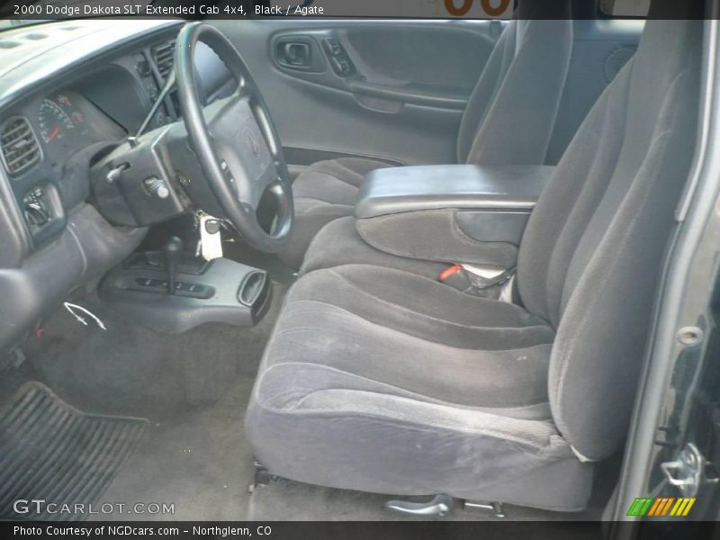 Black / Agate 2000 Dodge Dakota SLT Extended Cab 4x4