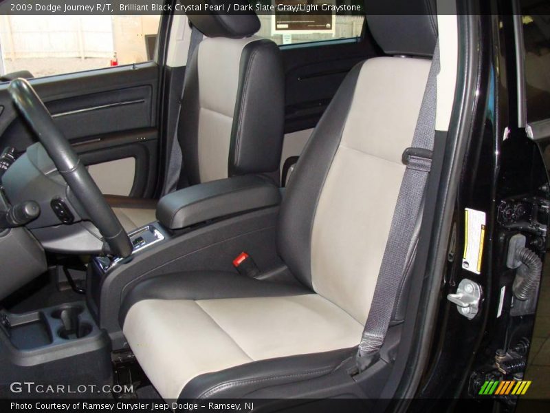Brilliant Black Crystal Pearl / Dark Slate Gray/Light Graystone 2009 Dodge Journey R/T