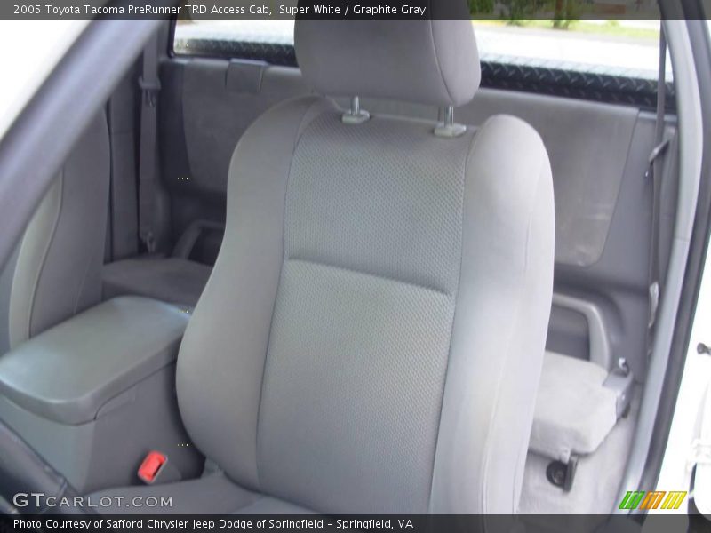 Super White / Graphite Gray 2005 Toyota Tacoma PreRunner TRD Access Cab