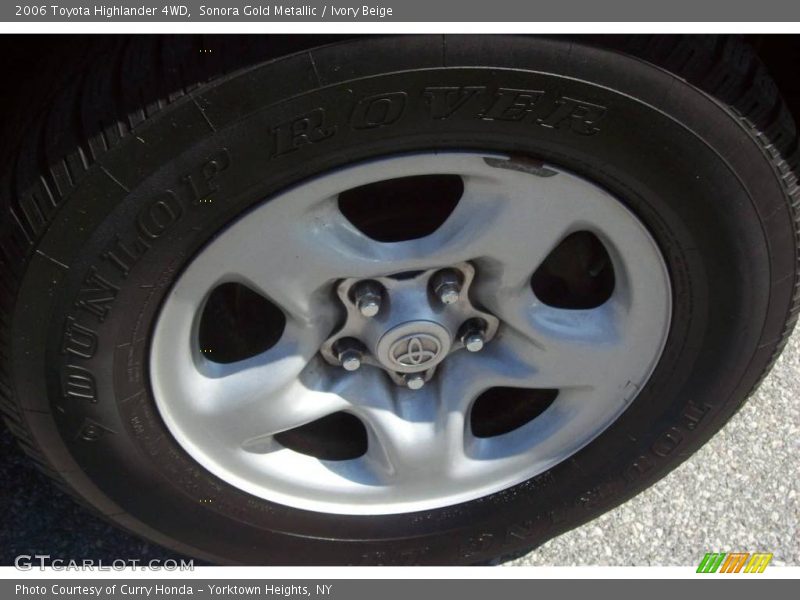 Sonora Gold Metallic / Ivory Beige 2006 Toyota Highlander 4WD