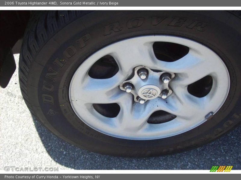 Sonora Gold Metallic / Ivory Beige 2006 Toyota Highlander 4WD