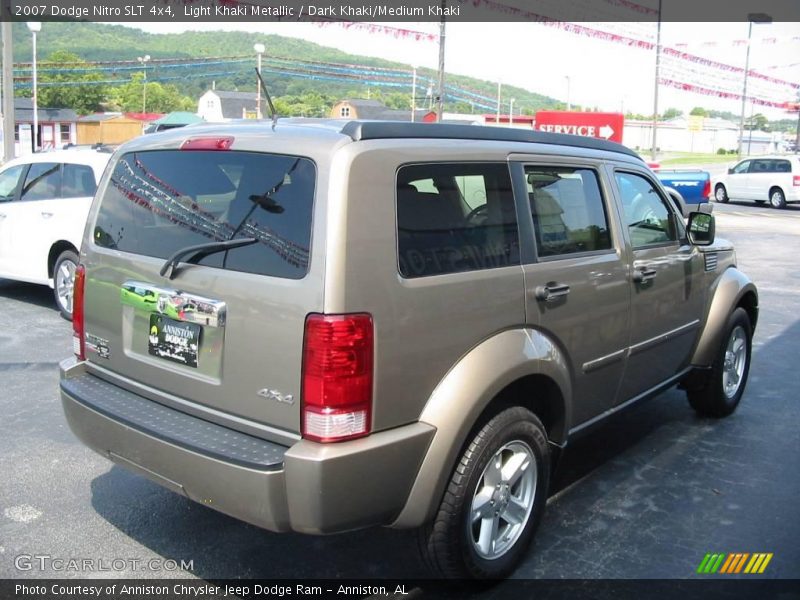 Light Khaki Metallic / Dark Khaki/Medium Khaki 2007 Dodge Nitro SLT 4x4
