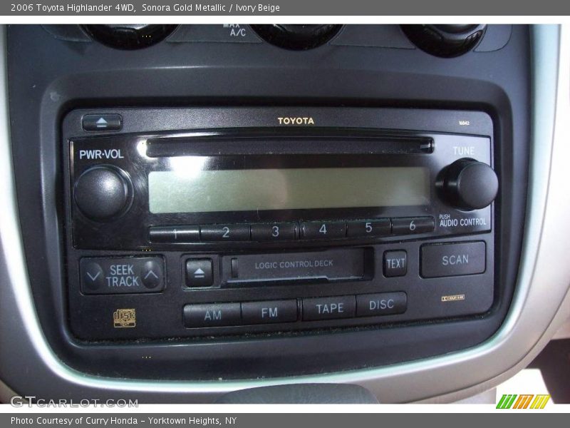 Sonora Gold Metallic / Ivory Beige 2006 Toyota Highlander 4WD