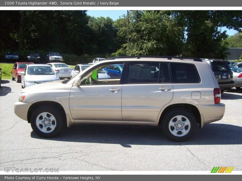 Sonora Gold Metallic / Ivory Beige 2006 Toyota Highlander 4WD