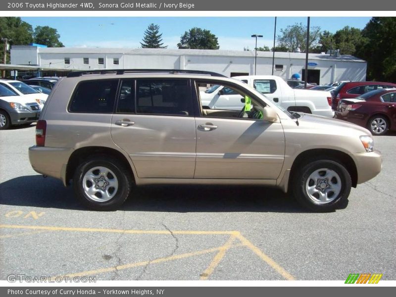 Sonora Gold Metallic / Ivory Beige 2006 Toyota Highlander 4WD