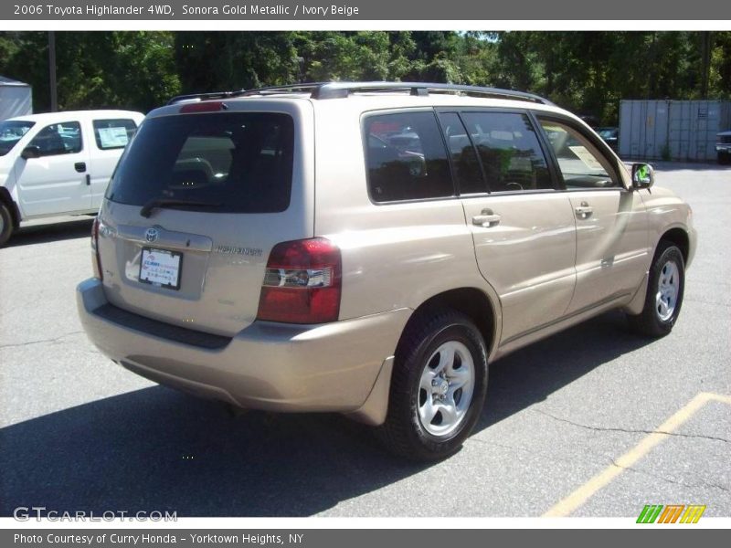 Sonora Gold Metallic / Ivory Beige 2006 Toyota Highlander 4WD