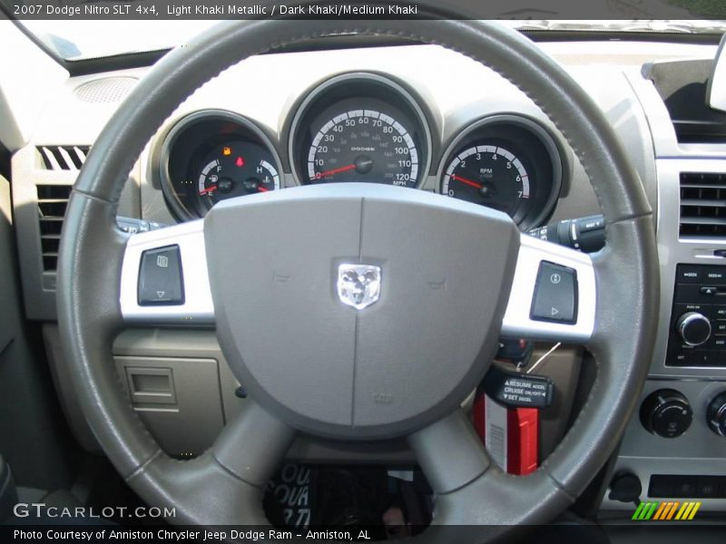 Light Khaki Metallic / Dark Khaki/Medium Khaki 2007 Dodge Nitro SLT 4x4