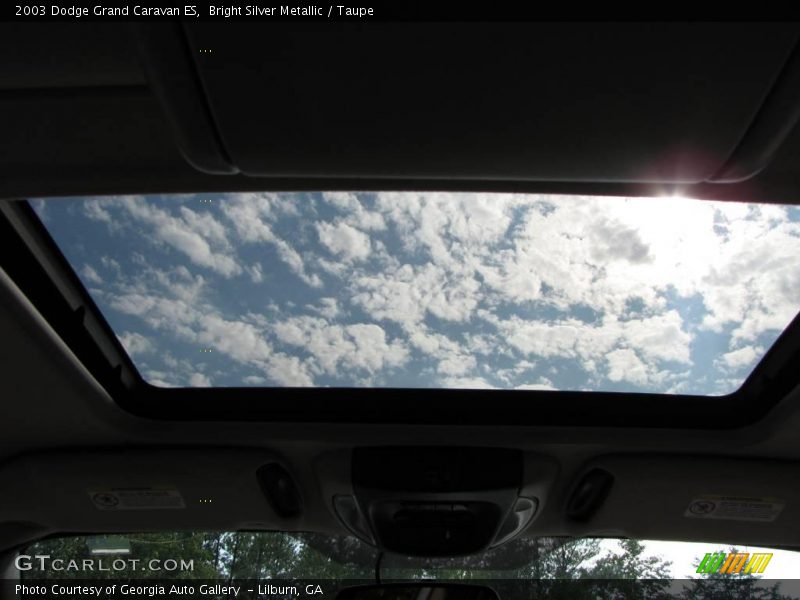 Bright Silver Metallic / Taupe 2003 Dodge Grand Caravan ES