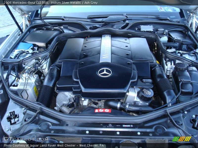 Iridium Silver Metallic / Ash Grey 2006 Mercedes-Benz CLS 500