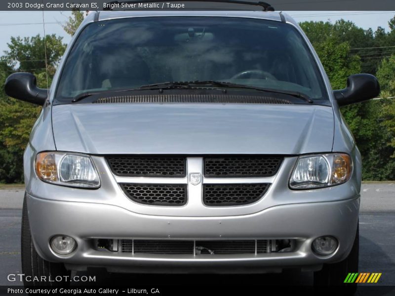 Bright Silver Metallic / Taupe 2003 Dodge Grand Caravan ES