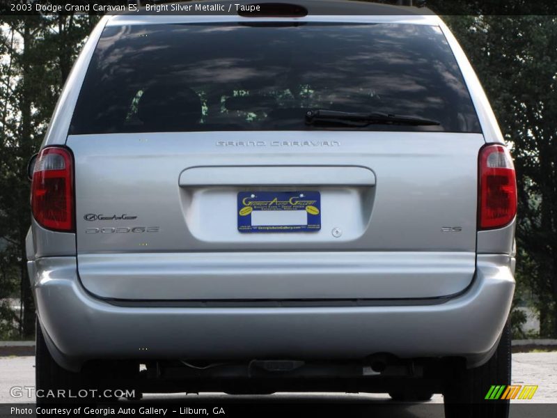 Bright Silver Metallic / Taupe 2003 Dodge Grand Caravan ES