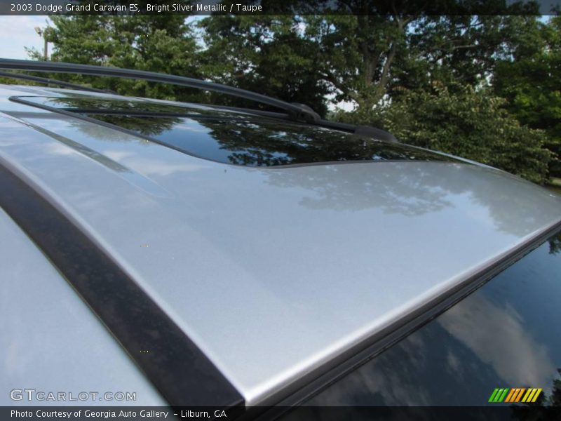 Bright Silver Metallic / Taupe 2003 Dodge Grand Caravan ES