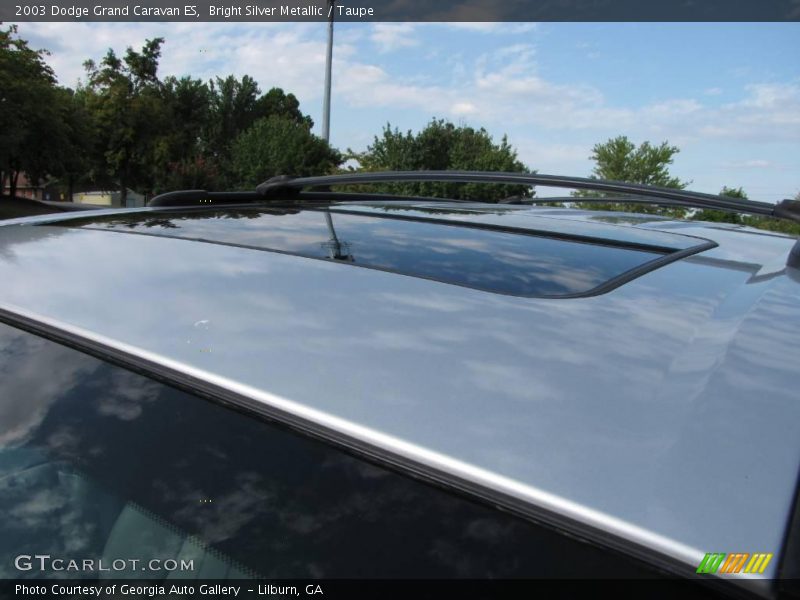 Bright Silver Metallic / Taupe 2003 Dodge Grand Caravan ES