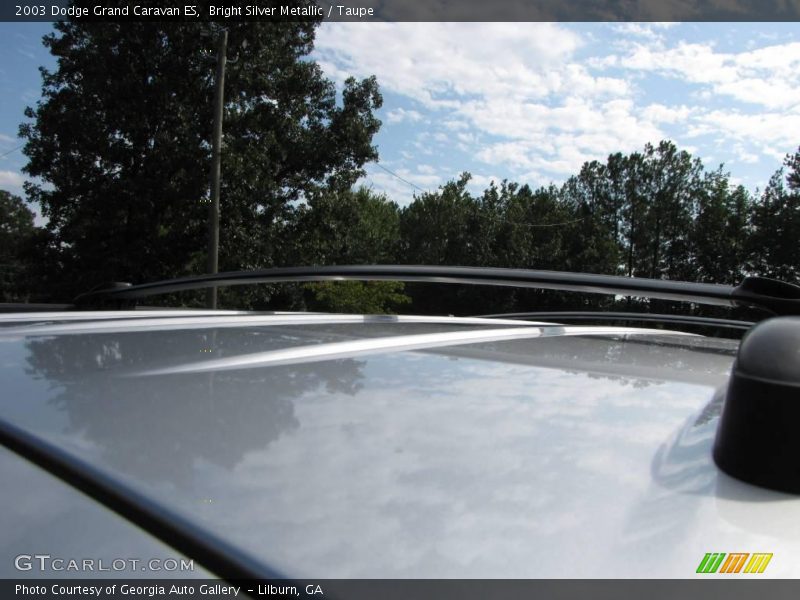 Bright Silver Metallic / Taupe 2003 Dodge Grand Caravan ES