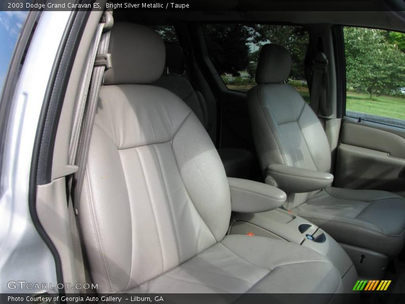 Bright Silver Metallic / Taupe 2003 Dodge Grand Caravan ES