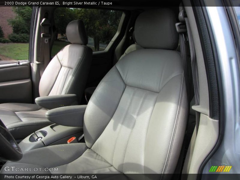 Bright Silver Metallic / Taupe 2003 Dodge Grand Caravan ES