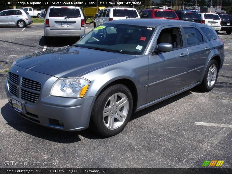 Silver Steel Metallic / Dark Slate Gray/Light Graystone 2006 Dodge Magnum R/T