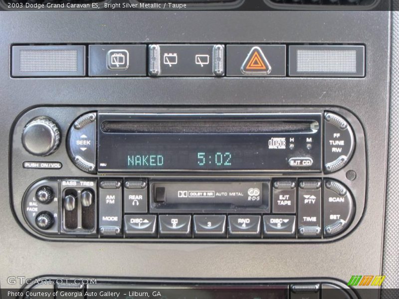 Bright Silver Metallic / Taupe 2003 Dodge Grand Caravan ES