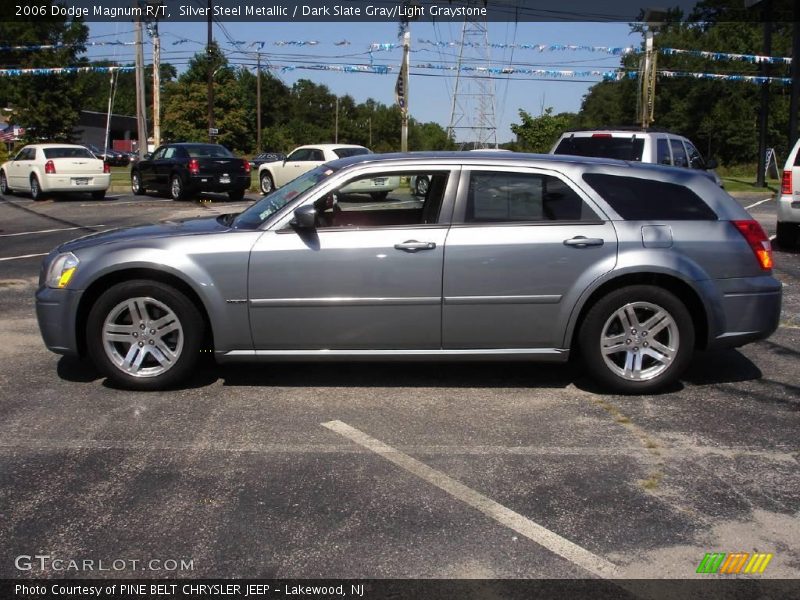 Silver Steel Metallic / Dark Slate Gray/Light Graystone 2006 Dodge Magnum R/T