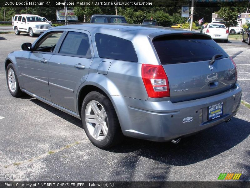 Silver Steel Metallic / Dark Slate Gray/Light Graystone 2006 Dodge Magnum R/T