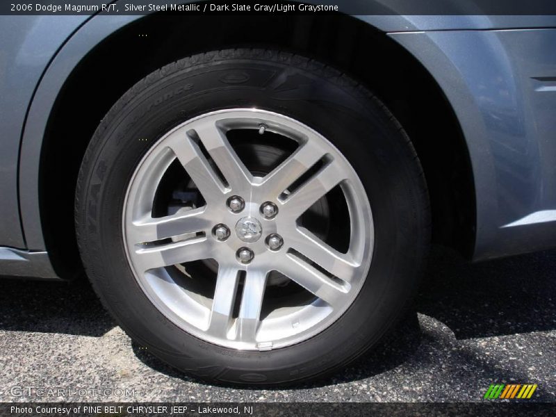 Silver Steel Metallic / Dark Slate Gray/Light Graystone 2006 Dodge Magnum R/T