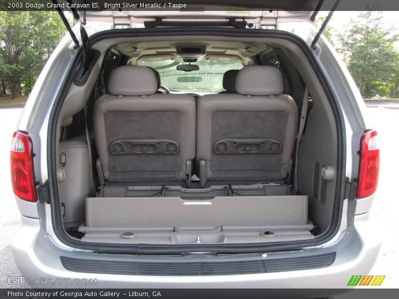 Bright Silver Metallic / Taupe 2003 Dodge Grand Caravan ES